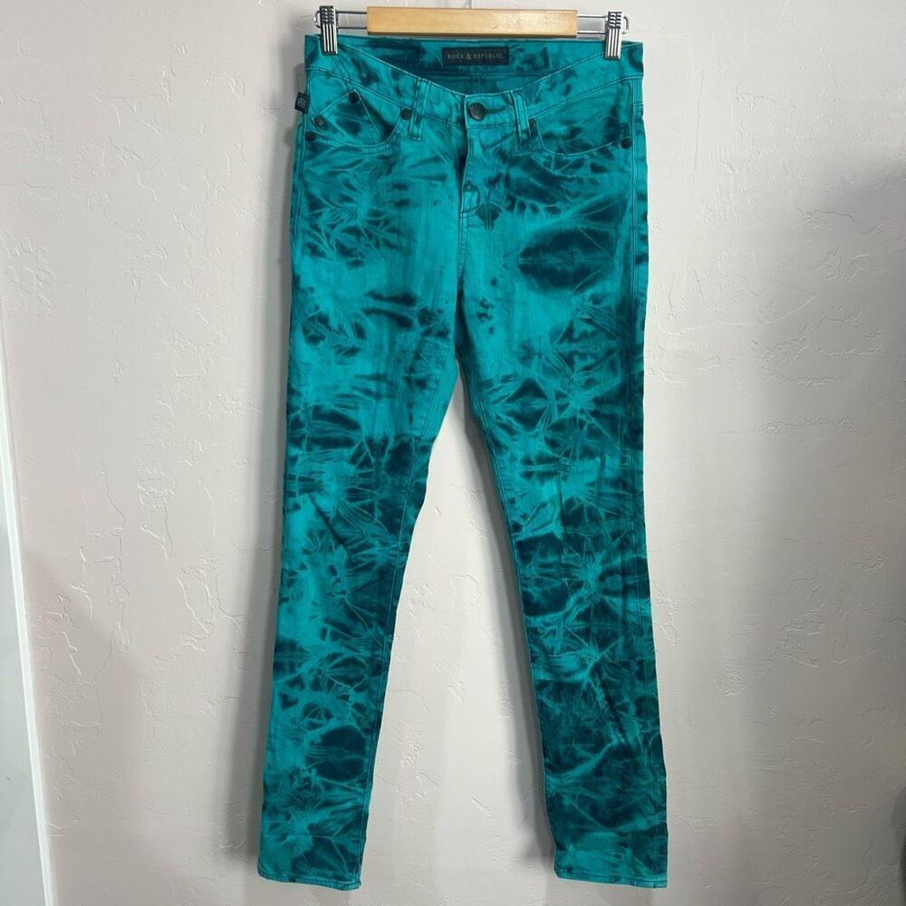 Rock and Republic tie dye jeans